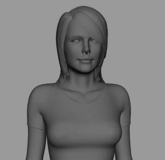 Hospital Lethal Injection With A Girl 3d model