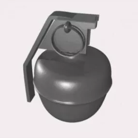 Modern Grenade Weapon 3d model