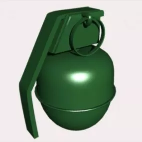 Hand Grenade Military Weapon 3d model