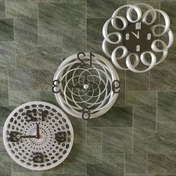 Classic Alarm Clock, Iron Case Clock 3d model