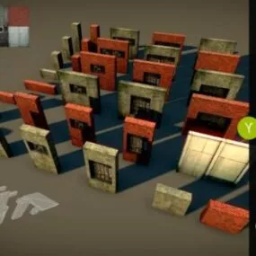 Modular Building Equipment 3d model