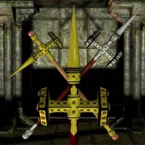 Colossal War Hammer Weapon 3d model