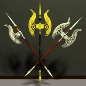 Asia Master Axe 3d model