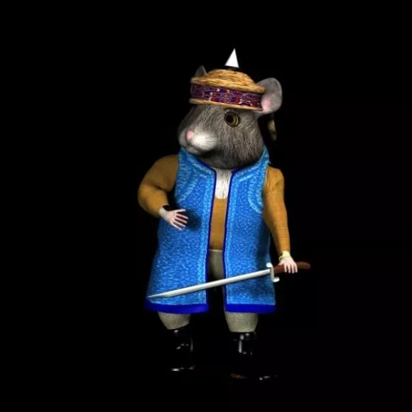 Aged Man 3d model Aged Man 3d model