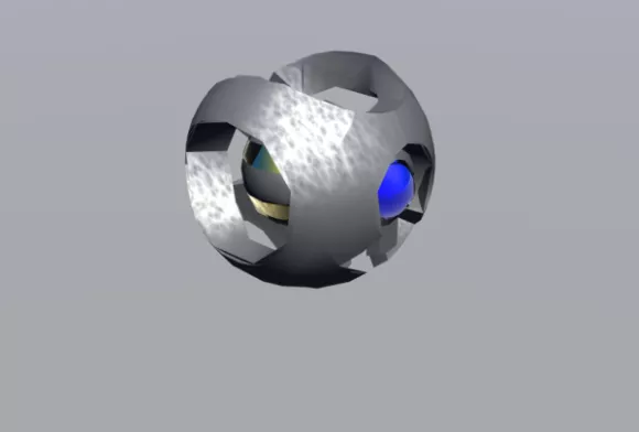 Droid Robot Scout Module 3d model