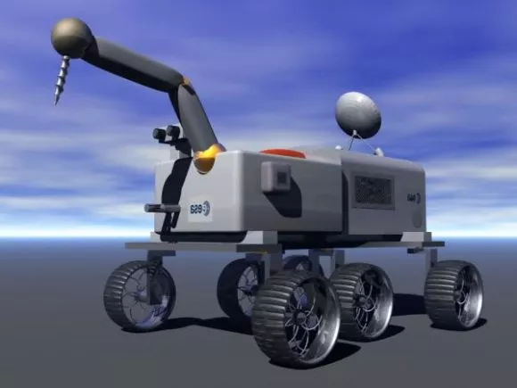 Lunar Roving Vehicle 3d model Lunar Roving Vehicle 3d model