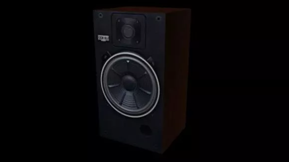 Electrical Speaker Modern Style 3d model