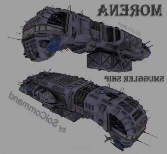 Space Capsule Module 3d model
