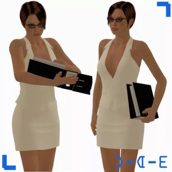 Angel Character Tinker Girl 3d model