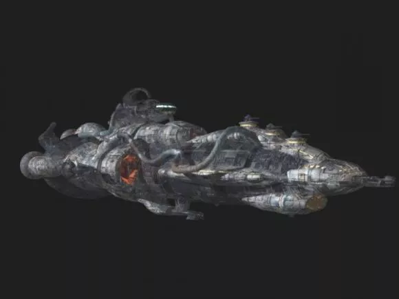 New Spaceship Concept 3d model