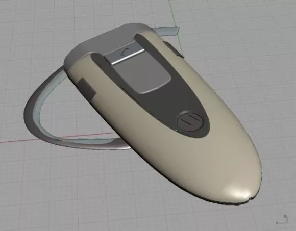 Motorola Bluetooth Gadget 3d model Motorola Bluetooth Gadget 3d model