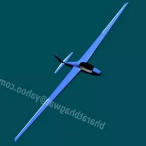 Glider Utility Aircraft 3d model