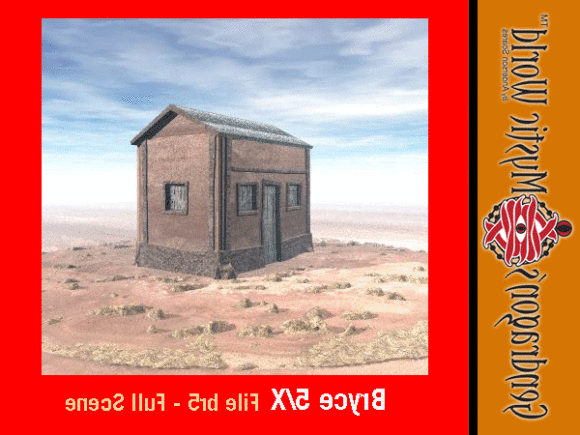 House Complex Building With Landscape 3d model