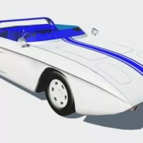 Mustang Concept Sports Car 1962 3d model