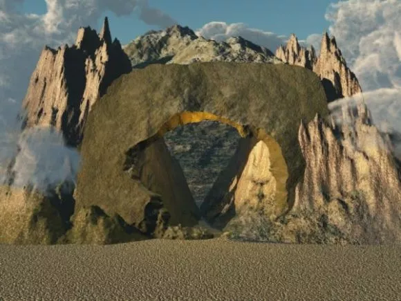 Green Mountain Terrain Landscape 3d model