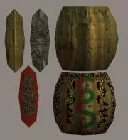Fantasy Shield 3d model