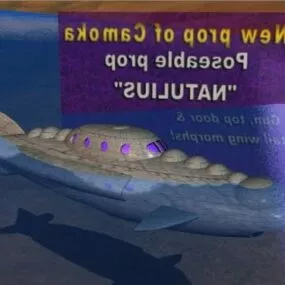 Nautilus Submarine 3d model