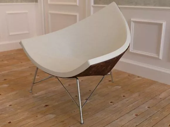 Coconut Chair Modernism Furniture 3d model Coconut Chair Modernism Furniture 3d model