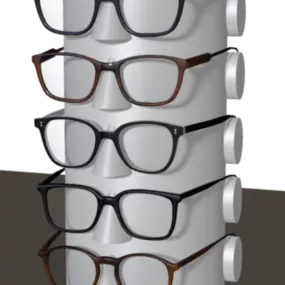Nerd Fashion Glasses 3d model