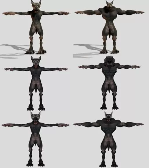 Stars War Trooper Character 3d model