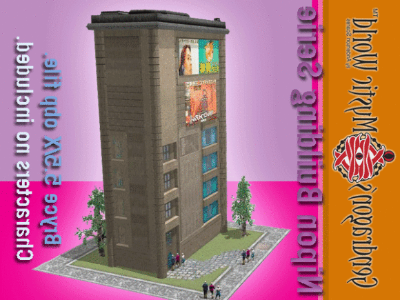 Wc Building 3d model