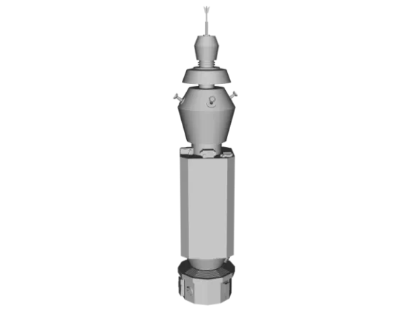 Construction Column Twist Pattern 3d model
