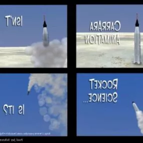 Rocket Launching 3d model