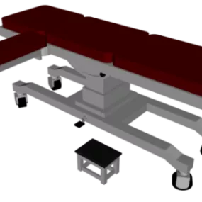 Table With Wheels 3d model