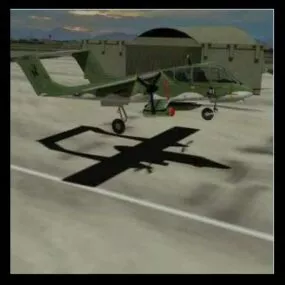 Ov10 Bronco Vintage Aircraft 3d model