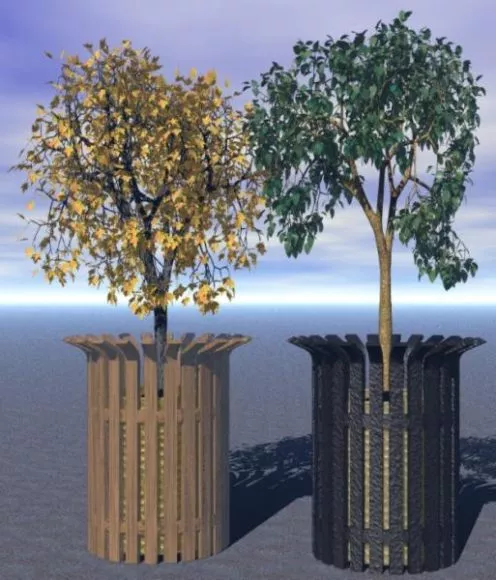 Blackboard Tree, Milkwood Pine Flower 3d model