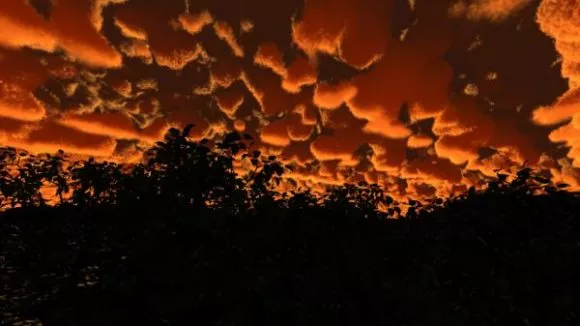 Odd Cloud Sky Texture 3d model Odd Cloud Sky Texture 3d model