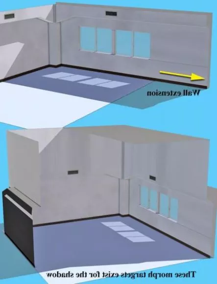 European Wall Carved Corner Part 3d model