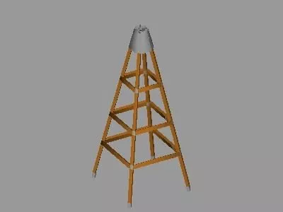 Building Road Shape 3d model