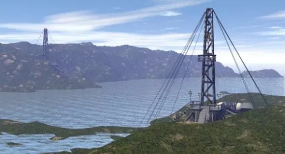 Oil Platform Structure Extractor 3d model Oil Platform Structure Extractor 3d model