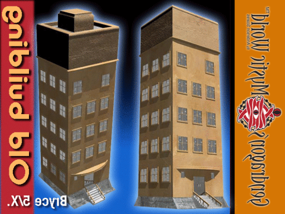 Nipon Shopping Building 3d model