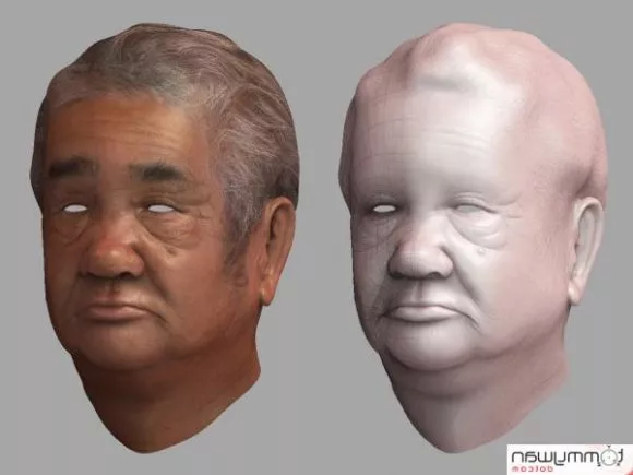 President Security Man Character 3d model