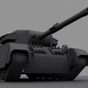 Main Battle Tank Concept 3d model