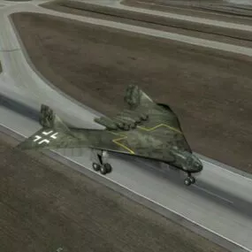 Uav Military Fighter Aircraft 3d model