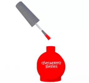Cosmetic Bottle Painting 3d model