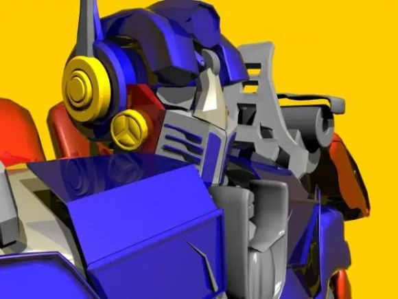 Optimus Prime Toy Robot 3d model Optimus Prime Toy Robot 3d model