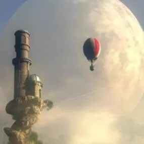 Balloon Airship Vehicle 3d model