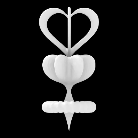 Oriental Shape Decoration 3d model Oriental Shape Decoration 3d model