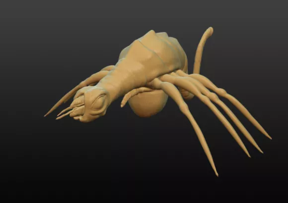 Multiple Legs Insect Animal 3d model Multiple Legs Insect Animal 3d model