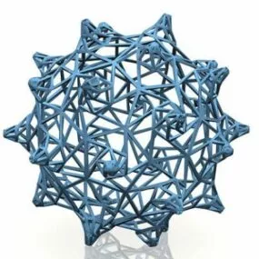 Mesh Sphere Shape 3d model