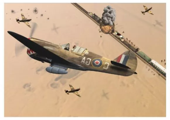 Kittyhawk Fighter Aircraft P40 3d model Kittyhawk Fighter Aircraft P40 3d model
