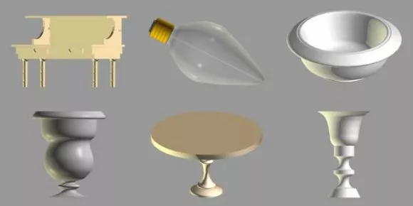Gedeck Dining Table 3d model