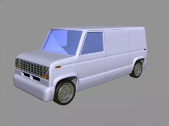 Pjs Van Transport 3d model Pjs Van Transport 3d model