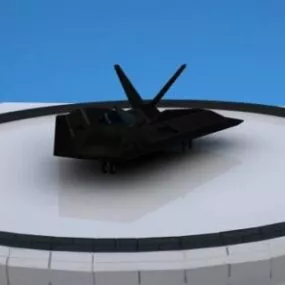 Fly Jet Aircraft 3d model