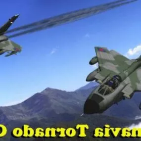 Tornado Fighter Aircraft 3d model