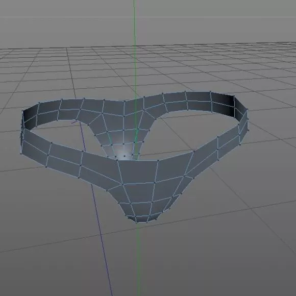Fashion Pant Base Shape 3d model Fashion Pant Base Shape 3d model